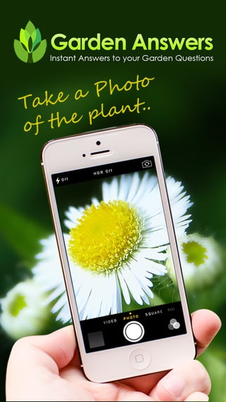 Garden Answers app screen print